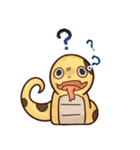 ぽてぽてヘビくんスタンプ（個別スタンプ：16）