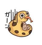 ぽてぽてヘビくんスタンプ（個別スタンプ：18）