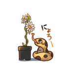 ぽてぽてヘビくんスタンプ（個別スタンプ：19）