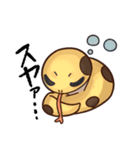 ぽてぽてヘビくんスタンプ（個別スタンプ：21）