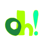日常会話 英語デザイン文字（個別スタンプ：13）