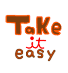 日常会話 英語デザイン文字（個別スタンプ：28）