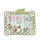 可愛い付箋 挨拶メモスタンプ AI（個別スタンプ：4）