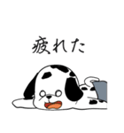 また怒ってるダルメシアン（個別スタンプ：4）