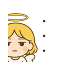 天使ちゃんは腹黒い。（個別スタンプ：17）