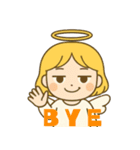 天使ちゃんは腹黒い。（個別スタンプ：34）