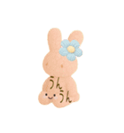 ふわふわもこもこ癒し日常挨拶スタンプ AI（個別スタンプ：19）