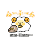 ヒツジ＆キウイの英語スタンプ（個別スタンプ：29）