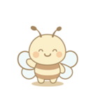 かわいいミツバチのみっちー（個別スタンプ：1）