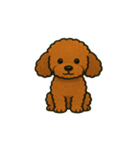 2頭身どうぶつ・いぬ編 vol.1（個別スタンプ：3）
