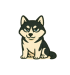 2頭身どうぶつ・いぬ編 vol.1（個別スタンプ：14）