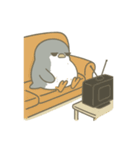 飛行機に乗らずに毎日歩く（個別スタンプ：11）