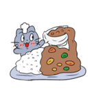 グルメとねこ（個別スタンプ：4）