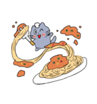 グルメとねこ（個別スタンプ：6）