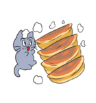 グルメとねこ（個別スタンプ：18）