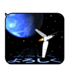 スペースファンタジー6（ポップアップ）（個別スタンプ：23）