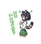 タヌキとキツネの奇跡（個別スタンプ：5）