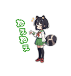 タヌキとキツネの奇跡（個別スタンプ：6）
