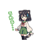 タヌキとキツネの奇跡（個別スタンプ：8）
