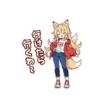 タヌキとキツネの奇跡（個別スタンプ：15）