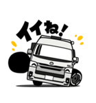 大好き！働くワンボックスカー3（個別スタンプ：9）
