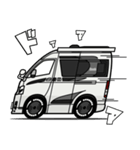 大好き！働くワンボックスカー3（個別スタンプ：11）