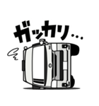 大好き！働くワンボックスカー3（個別スタンプ：14）