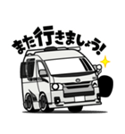 大好き！働くワンボックスカー3（個別スタンプ：15）