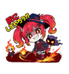 ホラーかわいい！怒り魔女メリサ（個別スタンプ：6）