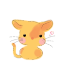 のびのびのんびり茶ねこ（個別スタンプ：5）