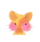 のびのびのんびり茶ねこ（個別スタンプ：8）
