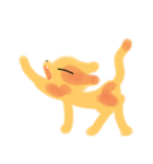のびのびのんびり茶ねこ（個別スタンプ：13）