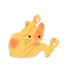 のびのびのんびり茶ねこ（個別スタンプ：27）