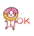 くちばしさくぞう18♪るんるんにゃ～♪（個別スタンプ：22）