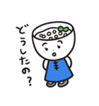 タピオカココナッツミルクのタピ・オカ子（個別スタンプ：4）