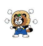 麦わら帽子のポコ助くん（個別スタンプ：12）