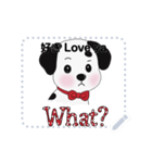 ダルミのラブリーデイズ><（個別スタンプ：4）