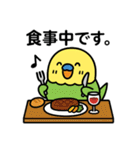 なるインコ♡日常編（ご挨拶1）（個別スタンプ：34）