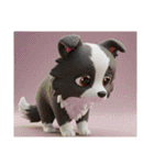 ボーダーコリー犬のロックいろいろスタンプ（個別スタンプ：8）