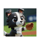 ボーダーコリー犬のロックいろいろスタンプ（個別スタンプ：20）