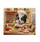 ボーダーコリー犬のロックいろいろスタンプ（個別スタンプ：27）