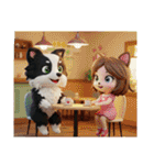 ボーダーコリー犬のロックいろいろスタンプ（個別スタンプ：30）