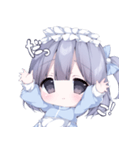 甘えるジャージメイドちゃん（個別スタンプ：6）