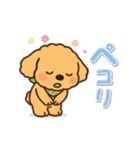 今日もトイプーさん（個別スタンプ：11）