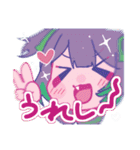 推しを応援する女子5（個別スタンプ：9）