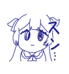 推しを応援する女子5（個別スタンプ：21）