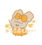 PENOちゃん推し活始めました♡オレンジ色（個別スタンプ：25）