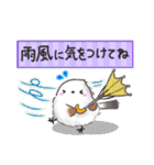 【初夏】まるふわシマエナガ♡大人の気遣い（個別スタンプ：22）