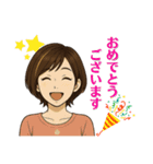 ごきげんようCREA♡（個別スタンプ：16）
