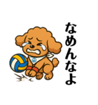 トイプードル8会話（個別スタンプ：6）